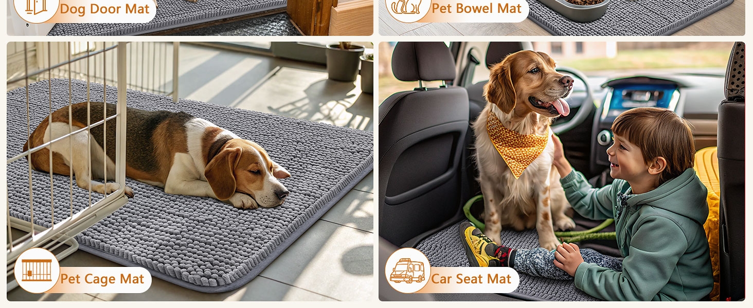 Smiry Dog Door Mat